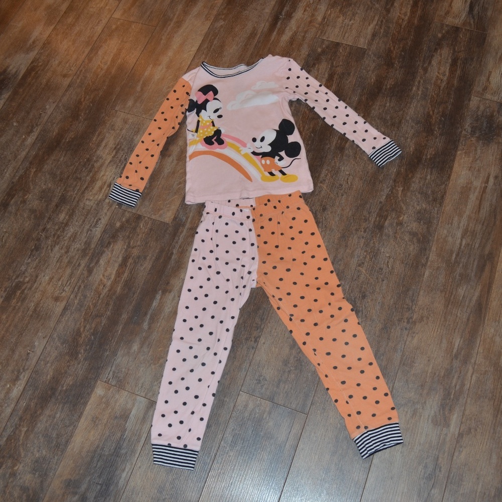 Mickey and Minnie Pajama's